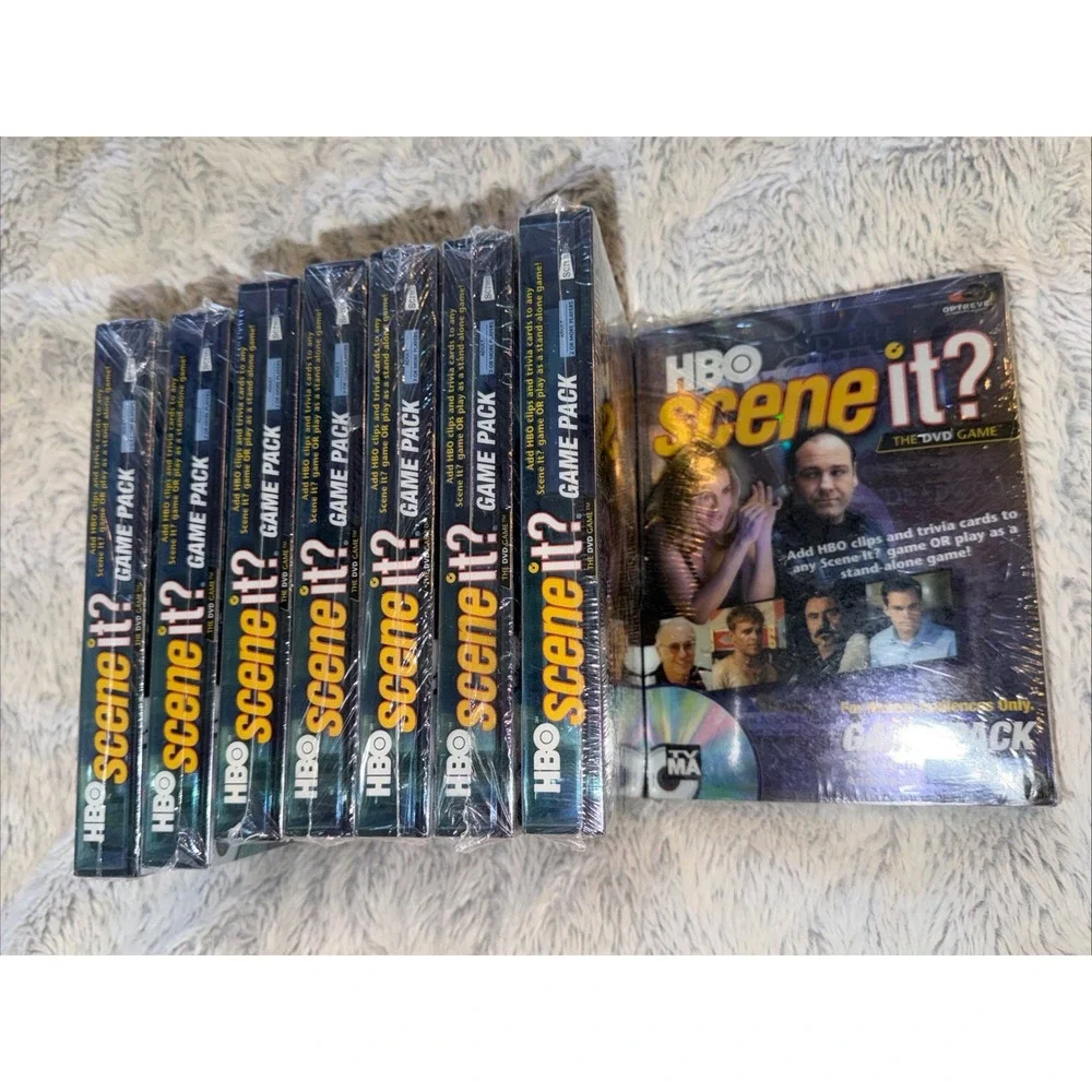 Scene It HBO Edition (Super Game Pack) (DVD / HD Video Game, 2005) Wholesale Lot